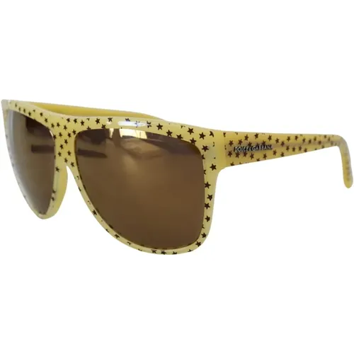 Star Pattern Square Sunglasses , female, Sizes: ONE SIZE - Dolce & Gabbana - Modalova