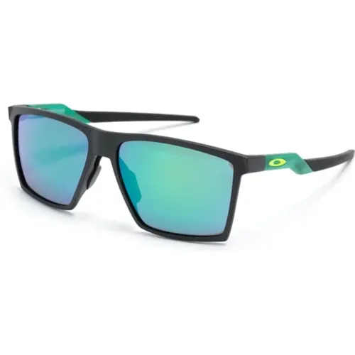 Schwarze Sonnenbrille mit Zubehör,Prizm Sapphire Blaue Sonnenbrille,Prizm Jade Sonnenbrille - Oakley - Modalova