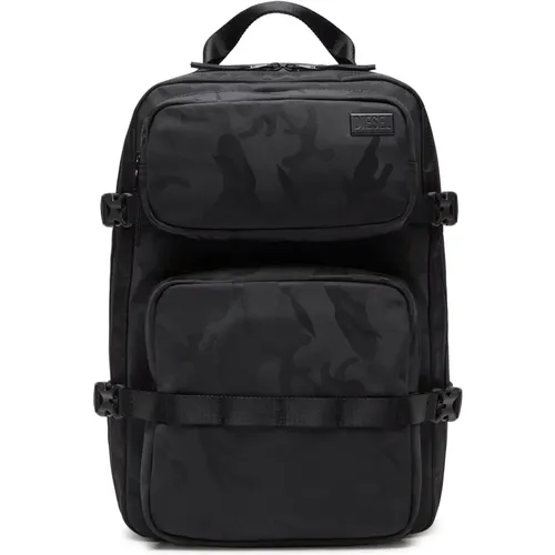 Dsrt Backpack - Utility-Rucksack aus Print-Nylon - Diesel - Modalova