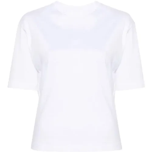 Organisches Jersey Rückendetail T-Shirt - Calvin Klein - Modalova