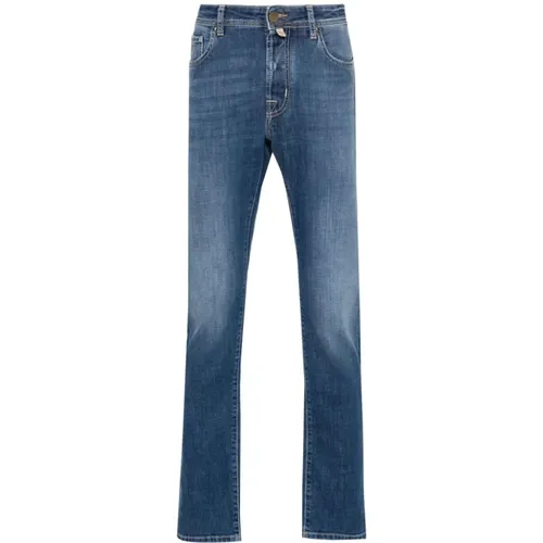 Denim Jeans with Slim Fit , male, Sizes: W31, W30, W38 - Jacob Cohën - Modalova