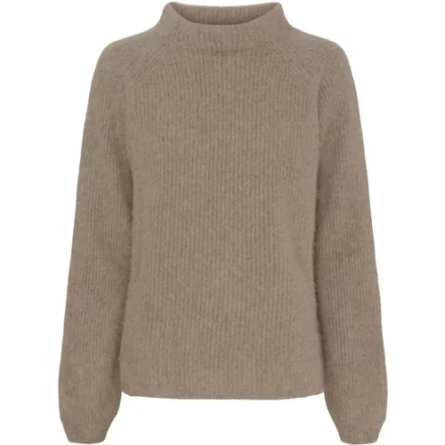 Weicher Raccoon Strickpullover Mocha - BTFCPH - Modalova