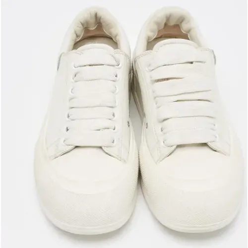 Pre-owned Leder sneakers , Damen, Größe: 39 EU - Alexander McQueen Pre-owned - Modalova