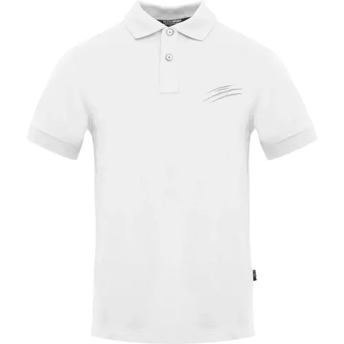 Short Sleeved Solid Cotton Polo Shirt , male, Sizes: 2XL, XL, S, M, L - Plein Sport - Modalova