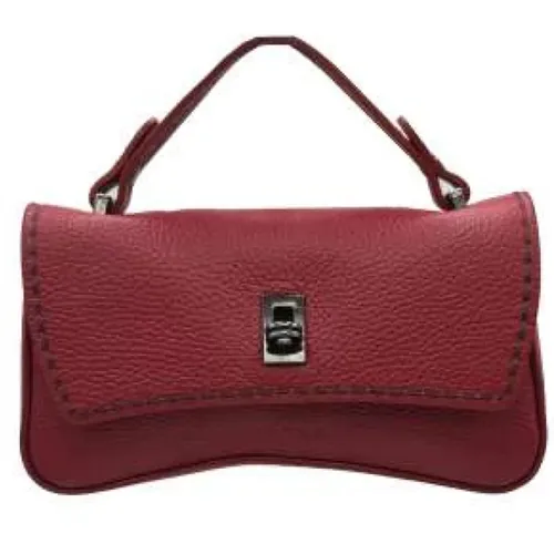 Leather Mini Bag with Removable Strap , female, Sizes: ONE SIZE - Plinio Visonà - Modalova