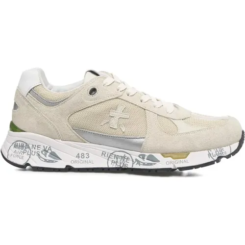 Mens Shoes Sneakers White Ss24 , male, Sizes: 7 UK - Premiata - Modalova