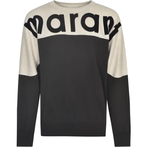 Faded Two-Tone Sweatshirt , male, Sizes: S - Isabel marant - Modalova