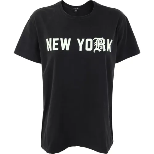 Ew York BOY T-Shirt , female, Sizes: XL, L, M - R13 - Modalova