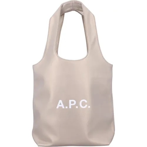 Schicke Pale Gold Handtasche A.P.C - A.P.C. - Modalova