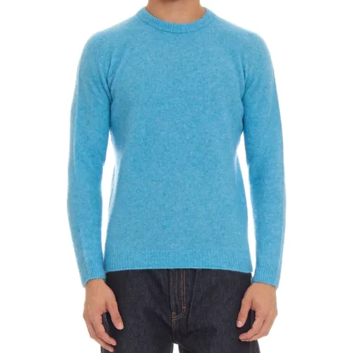 Clear Cashmere-Silk Sweater , male, Sizes: XL - Roberto Collina - Modalova