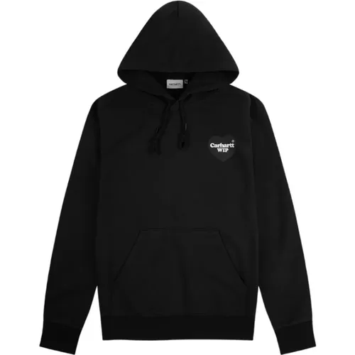 Kapuzenpullover mit Herzdruck , Herren, Größe: S - Carhartt WIP - Modalova