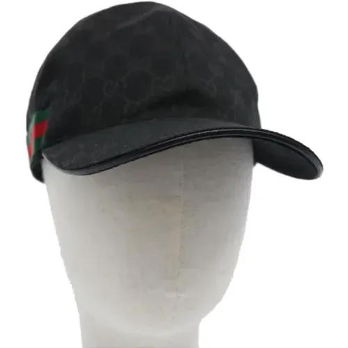 Pre-owned Canvas hats Gucci Vintage - Gucci Vintage - Modalova