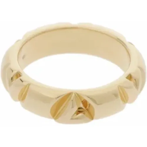 Pre-owned Gold rings , female, Sizes: ONE SIZE - Louis Vuitton Vintage - Modalova