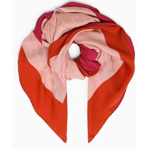 Stylish Silk Scarf for Fashionable Look , female, Sizes: ONE SIZE - Valentino Garavani - Modalova