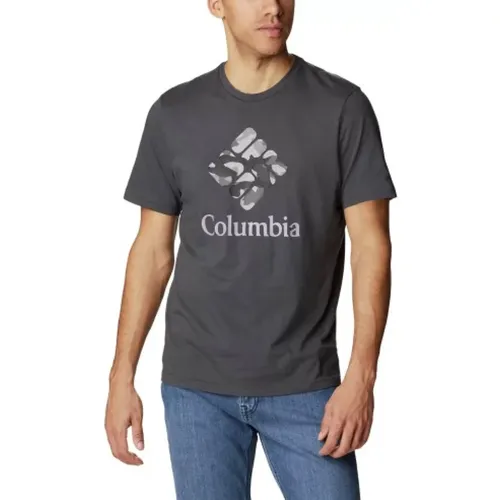 Herren T-Shirt , Herren, Größe: S - Columbia - Modalova