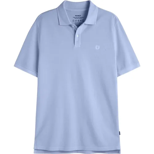 Pazifikblau Polo Shirt Ecoalf - Ecoalf - Modalova
