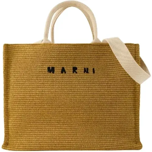 Pre-owned Cotton totes , female, Sizes: ONE SIZE - Marni Pre-owned - Modalova