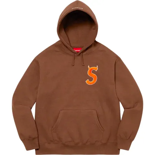 Limited Edition S Logo Hoodie , male, Sizes: XL, L - Supreme - Modalova