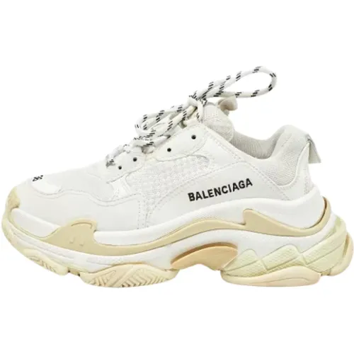 Pre-owned Mesh sneakers , female, Sizes: 3 UK - Balenciaga Vintage - Modalova