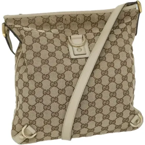 Pre-owned Canvas shoulder-bags , female, Sizes: ONE SIZE - Gucci Vintage - Modalova