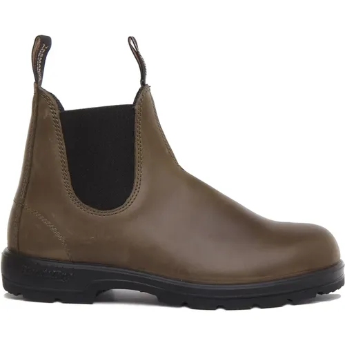 Dark Chelsea Boots Unisex , male, Sizes: 8 1/2 UK, 10 UK, 12 UK, 13 1/2 UK, 9 1/2 UK, 11 UK - Blundstone - Modalova