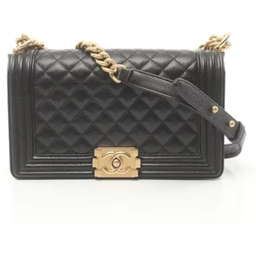 Pre-owned Leather chanel-bags , female, Sizes: ONE SIZE - Chanel Vintage - Modalova