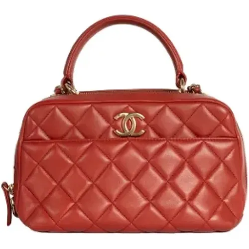 Pre-owned Leather chanel-bags , female, Sizes: ONE SIZE - Chanel Vintage - Modalova