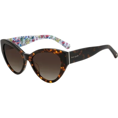 Braune Azetat Damen Sonnenbrille - Kate Spade - Modalova