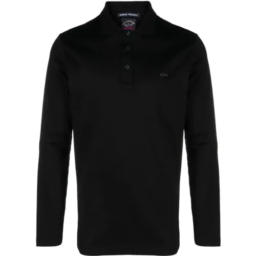 Long sleeve polo , male, Sizes: M, 3XL - PAUL & SHARK - Modalova