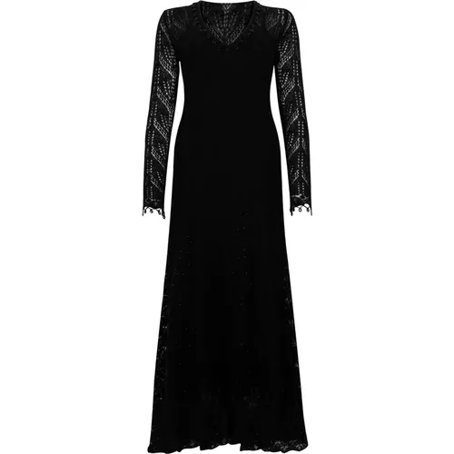 Elegant Maxi Kleider Collection , Damen, Größe: L - Blugirl - Modalova