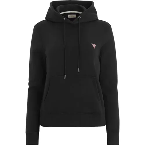 Kapuzenpullover , Damen, Größe: M - Guess - Modalova