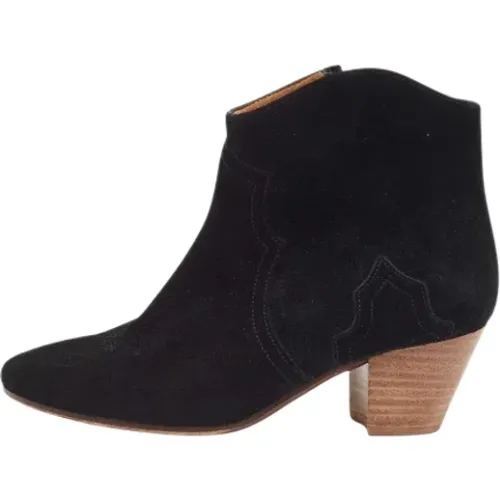 Pre-owned Suede boots , female, Sizes: 3 UK - Isabel Marant Pre-owned - Modalova