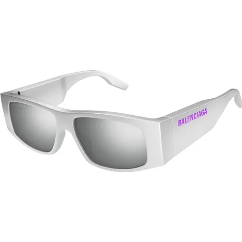 Sunglasses BB 0100S LED Frame Limited Edition , unisex, Sizes: 56 MM - Balenciaga - Modalova