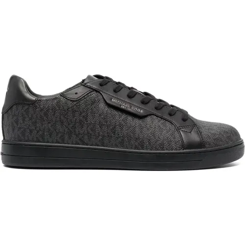 Monogram Print Sneakers , male, Sizes: 10 UK, 7 1/2 UK, 8 UK - Michael Kors - Modalova