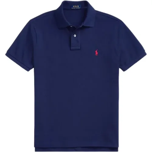 Slim Fit Polo Shirt , Herren, Größe: L - Ralph Lauren - Modalova