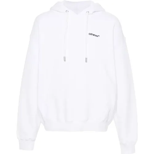 Sweatshirt mit gesticktem Logo Off - Off White - Modalova