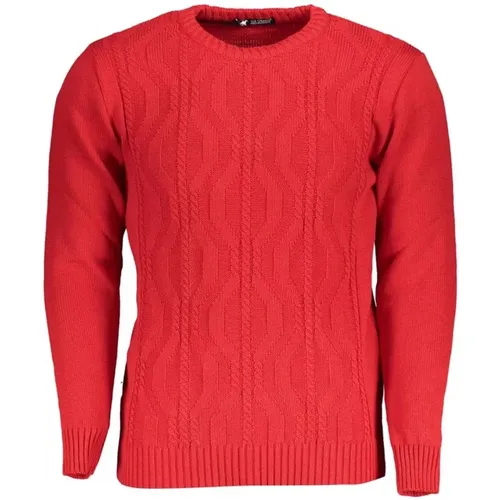 Twisted Crew Neck Sweater , Herren, Größe: 2XL - U.S. Polo Assn. - Modalova