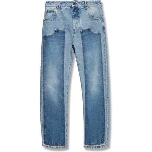 Straight leg Jeans , Herren, Größe: W30 - Balmain - Modalova