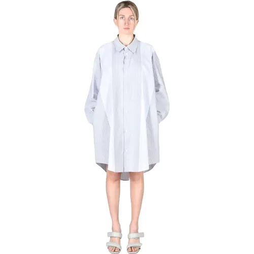 CO Shirt Dress - Timeless Style and Comfort , female, Sizes: S - MM6 Maison Margiela - Modalova