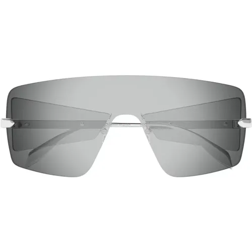 Stylische Sonnenbrille Am0460S 002 , Damen, Größe: ONE Size - alexander mcqueen - Modalova