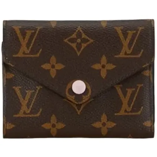 Pre-owned Canvas wallets , female, Sizes: ONE SIZE - Louis Vuitton Vintage - Modalova