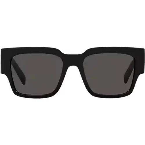 Schwarze Sonnenbrille Dg6184 501/87 , unisex, Größe: 52 MM - Dolce & Gabbana - Modalova