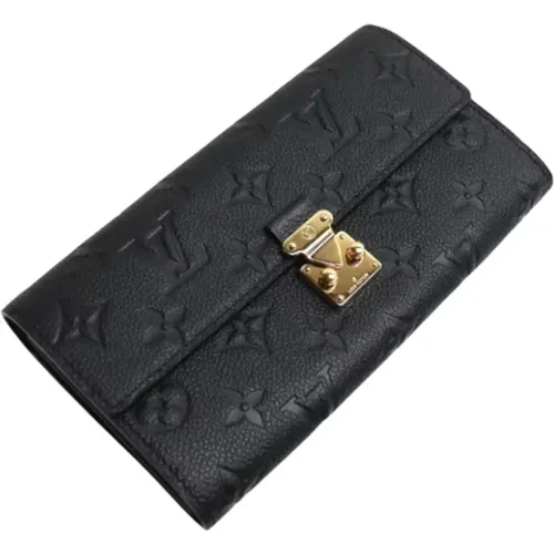 Pre-owned Leather wallets , female, Sizes: ONE SIZE - Louis Vuitton Vintage - Modalova