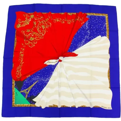 Pre-owned Silk scarves , female, Sizes: ONE SIZE - Hermès Vintage - Modalova