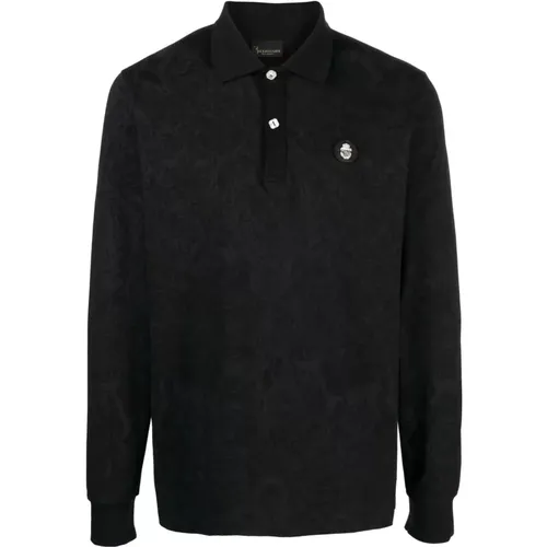 Long Sleeve Polo Shirt , male, Sizes: L, 2XL, XL - Billionaire - Modalova