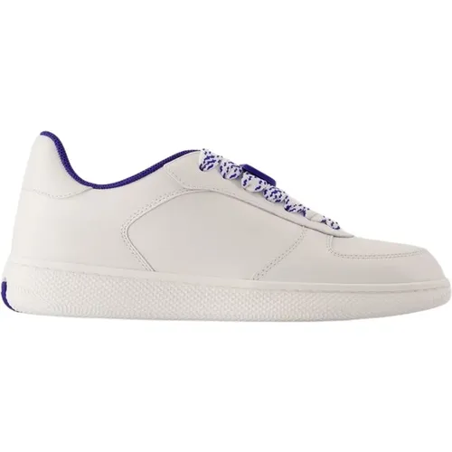 Leather Terrace Sneakers Women , female, Sizes: 8 UK, 4 UK, 5 UK, 6 UK, 3 UK, 7 UK - Burberry - Modalova