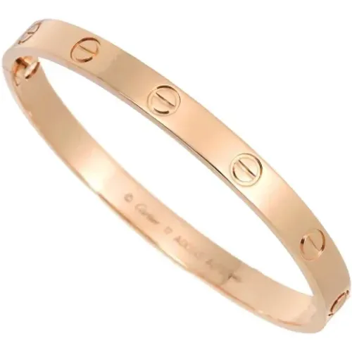 Pre-owned Rose Gold bracelets , female, Sizes: ONE SIZE - Cartier Vintage - Modalova