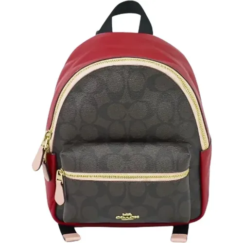 Pre-owned Canvas backpacks , female, Sizes: ONE SIZE - Coach Pre-owned - Modalova