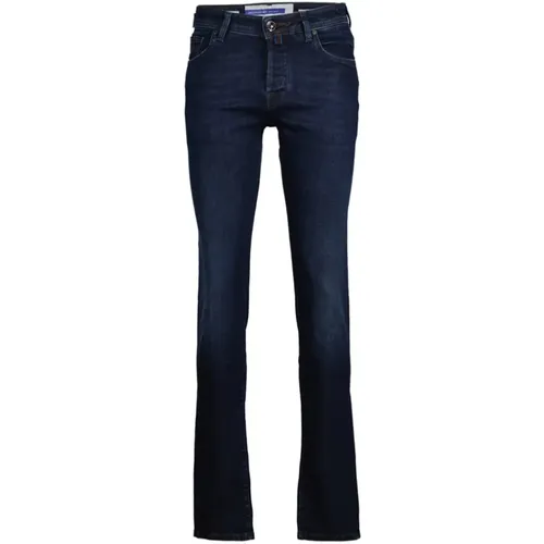 Stylische Slim-Fit Jeans , Herren, Größe: W32 - Jacob Cohën - Modalova