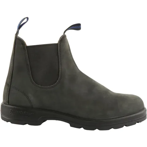 Waterproof Thermal Boots in Rustic Black , male, Sizes: 6 UK, 8 1/2 UK, 7 UK, 9 UK, 8 UK, 12 UK, 5 UK, 4 1/2 UK, 10 UK, 11 UK, 4 UK, 9 1/2 UK - Blundstone - Modalova